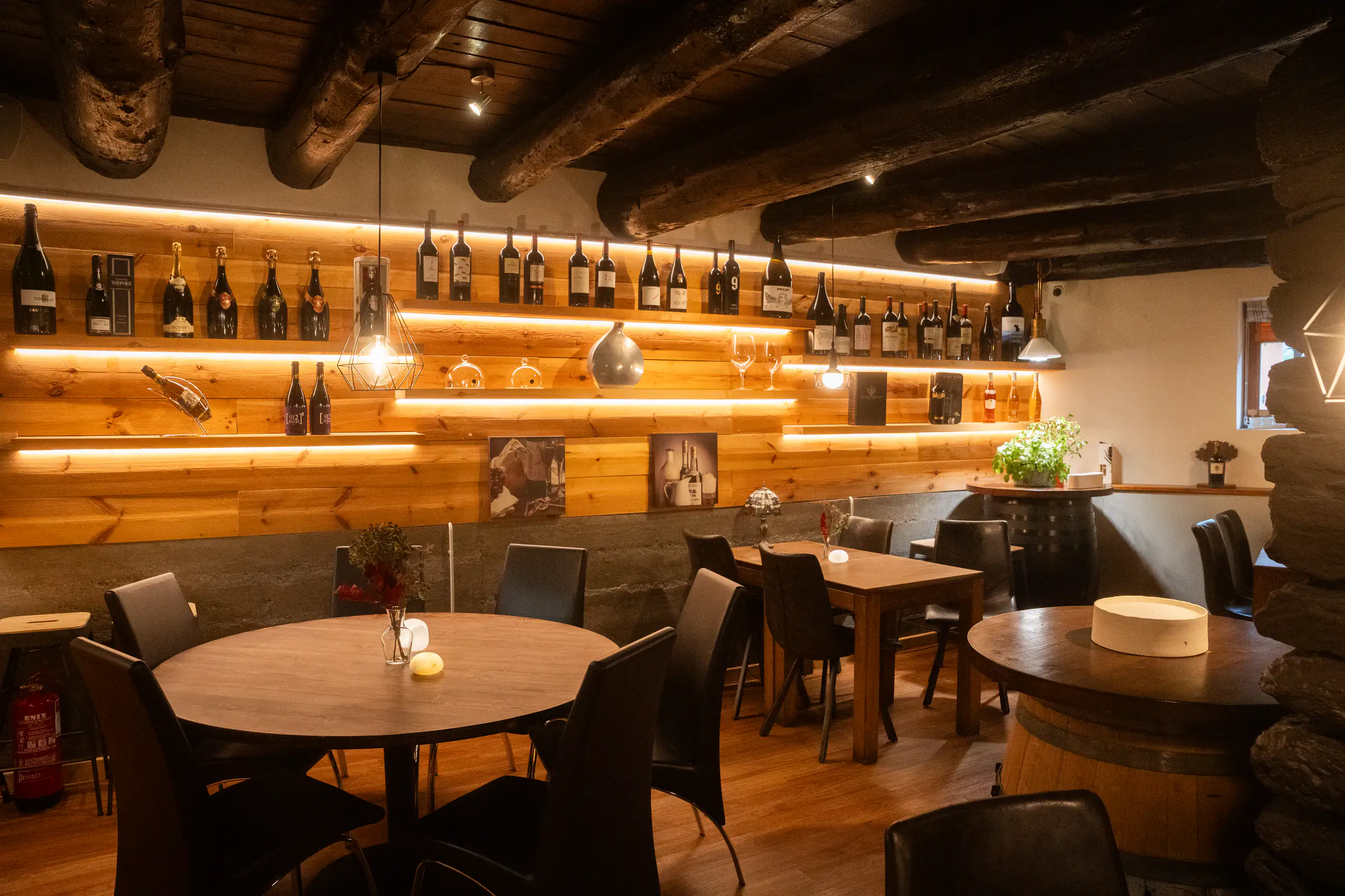 Sala del restaurante Borda Vella